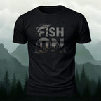 FISH ON Printed Casual Premium Cotton T-Shirt