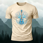 Music of Life Printed Casual Premium Cotton T-Shirt