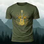 Music of Life Printed Casual Premium Cotton T-Shirt