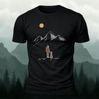 Hiking Buddy Printed Casual Soft Cotton T-Shirt