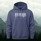 Cotton Made Creative Barcode Print Hoodie