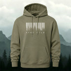 Cotton Made Creative Barcode Print Hoodie