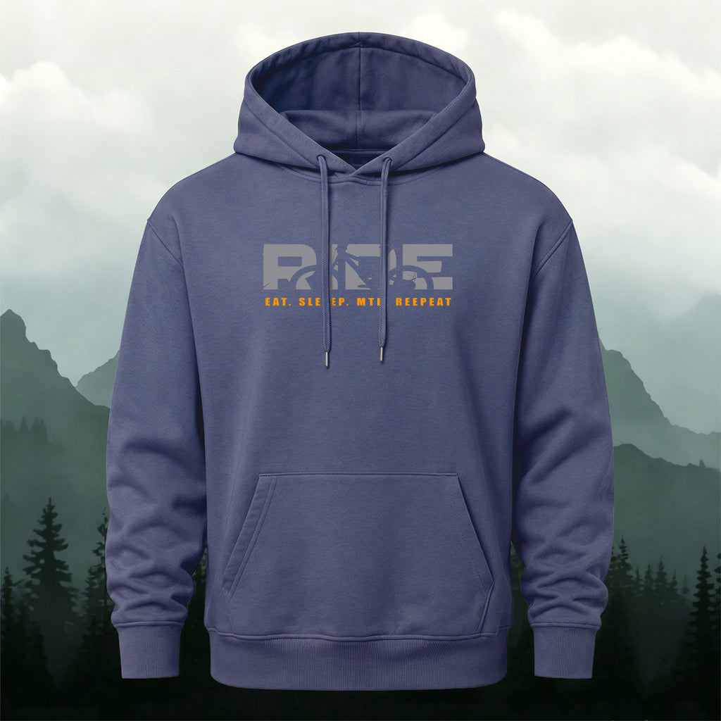 Cotton Made Creative Ride Letter Print Hoodie