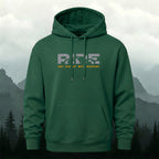 Cotton Made Creative Ride Letter Print Hoodie