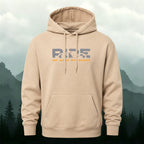 Cotton Made Creative Ride Letter Print Hoodie