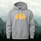 Cotton Made Alien Spaceship Print Hoodie
