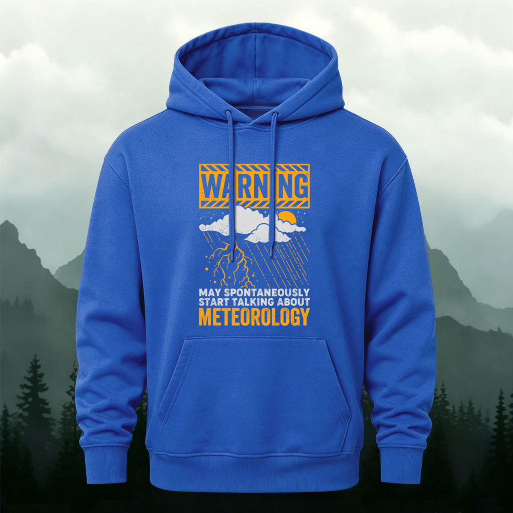Cotton Made Weather Print Hoodie