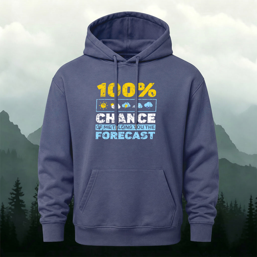 Cotton Made Meteorology Print Hoodie