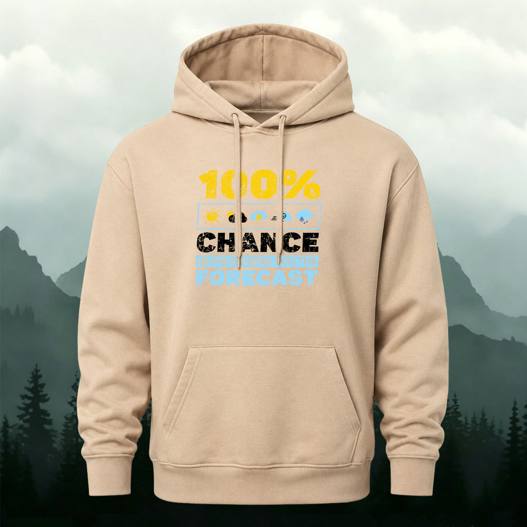 Cotton Made Meteorology Print Hoodie