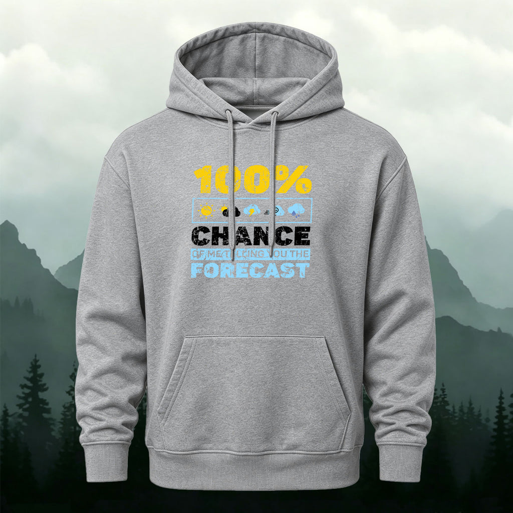 Cotton Made Meteorology Print Hoodie