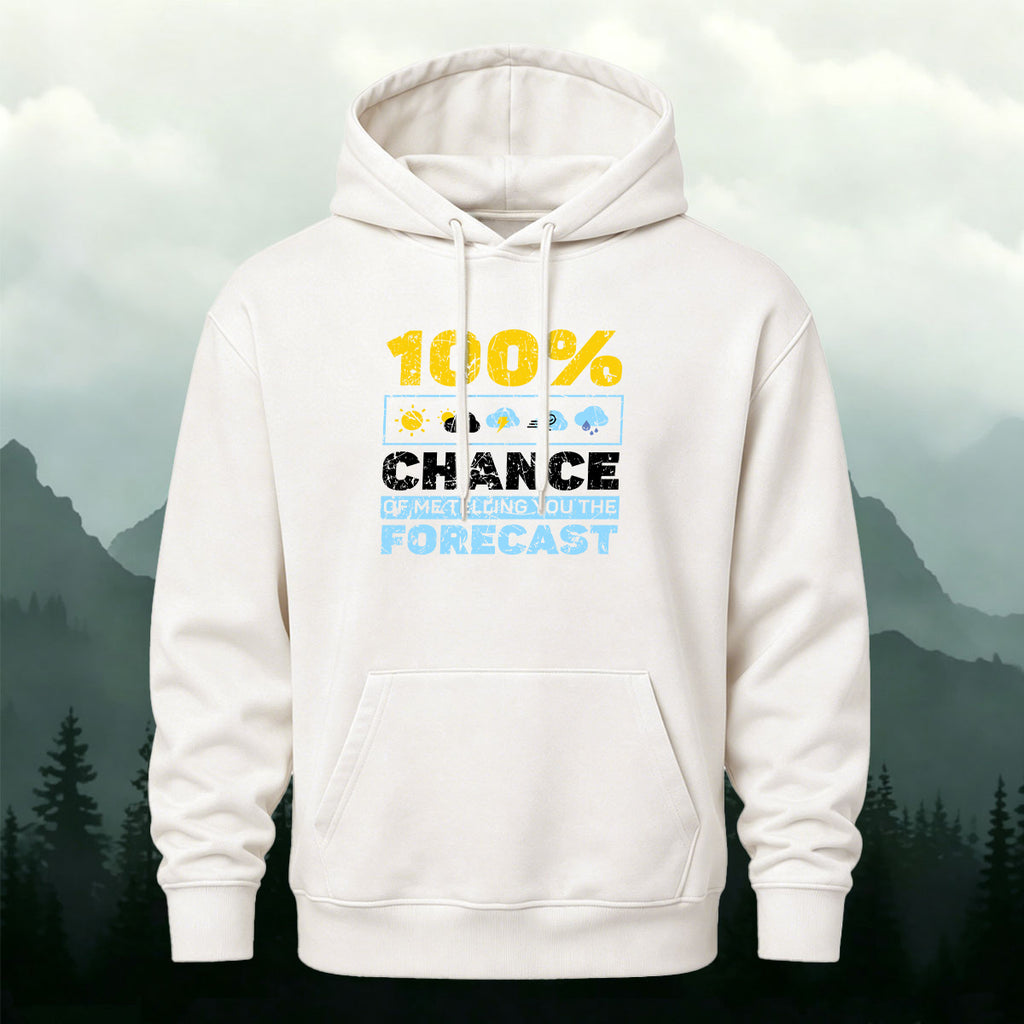 Cotton Made Meteorology Print Hoodie