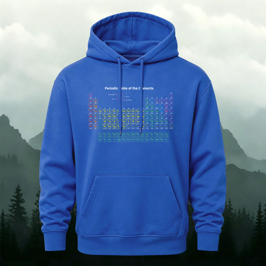 Cotton Made Periodic Table of Elements Hoodie