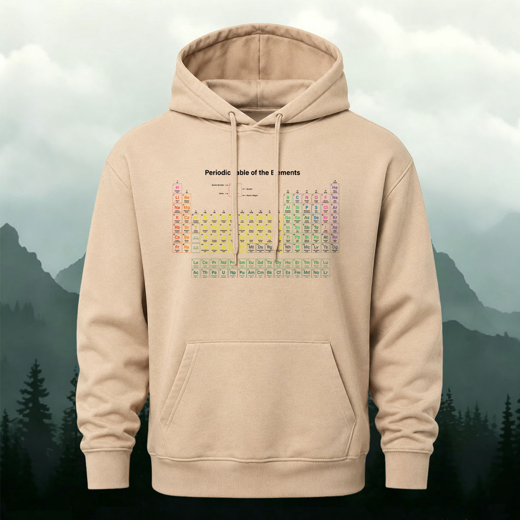 Cotton Made Periodic Table of Elements Hoodie