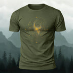 Mysticism Star Chart Casual Cotton T-Shirt
