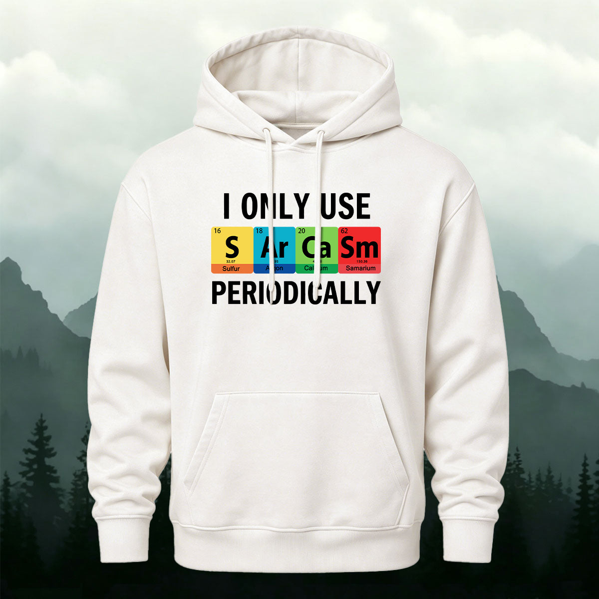 Cotton Made Chemistry Basics  Printed Hoodies
