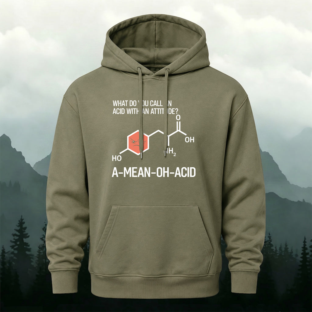 Cotton Made Humorous Science Memes Printed Hoodie