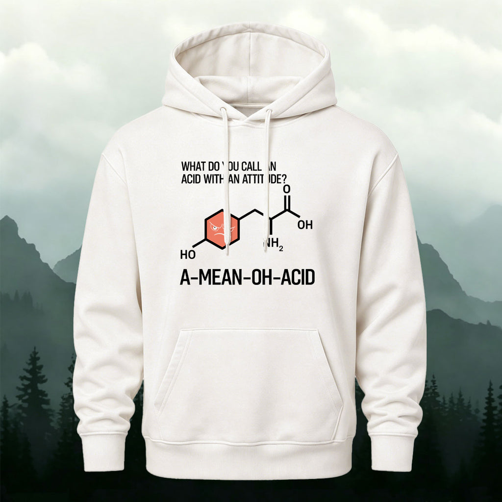 Cotton Made Humorous Science Memes Printed Hoodie