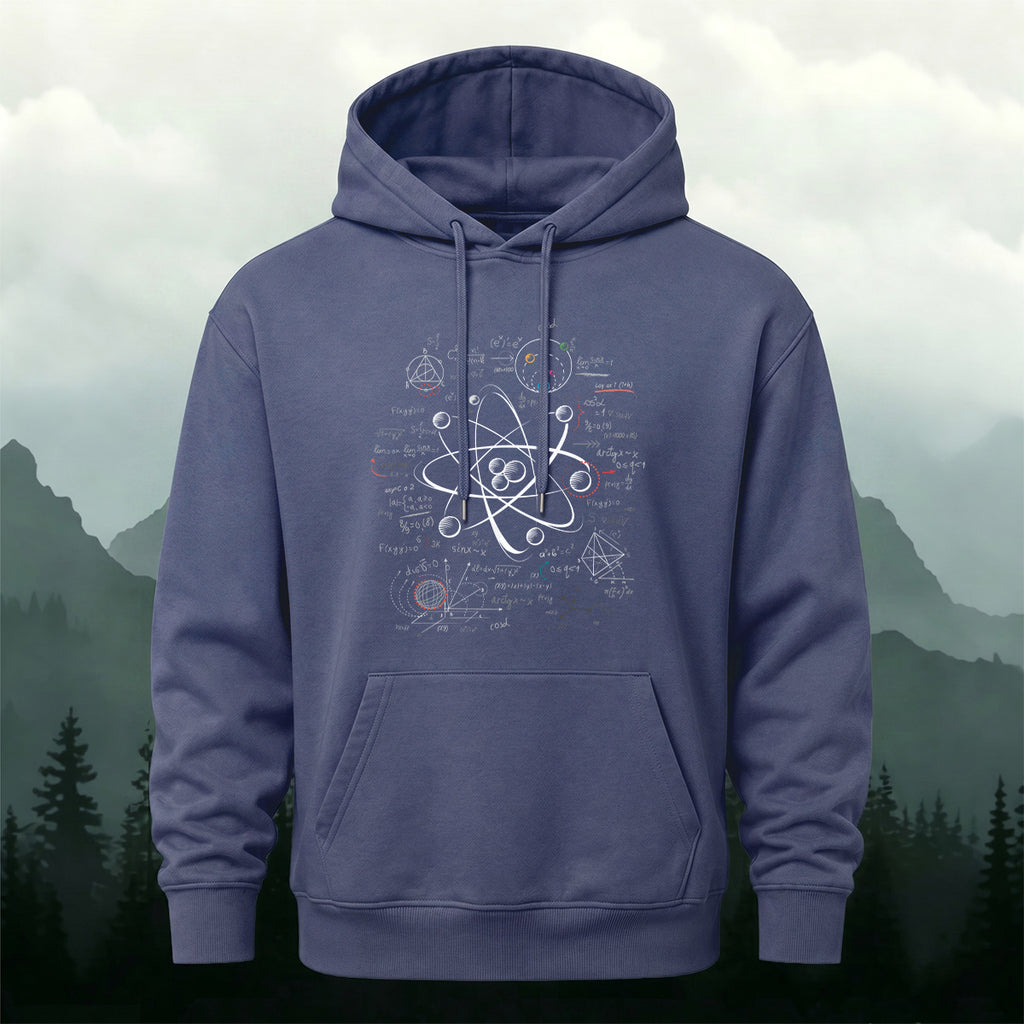 Cotton Made Physics Science Popularization Printed Hoodie