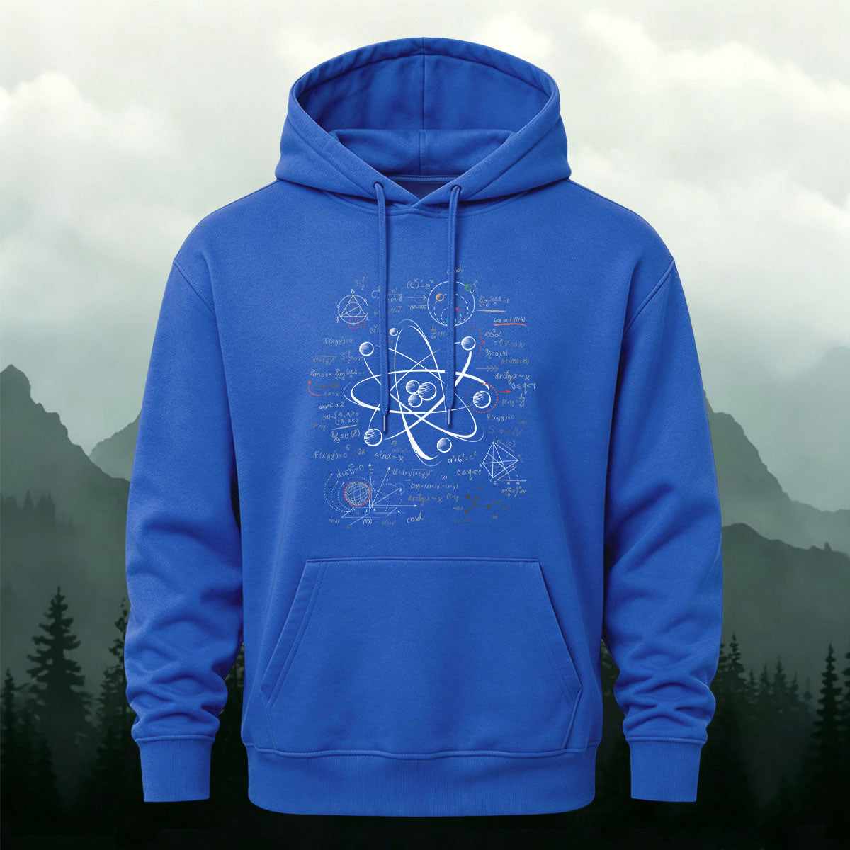 Cotton Made Physics Science Popularization Printed Hoodie