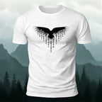Wings Viking Print Casual 100% Cotton T-Shirt