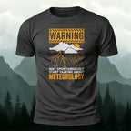 Weather-Themed Print Casual Premium Cotton T-Shirt