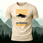 Weather-Themed Print Casual Premium Cotton T-Shirt
