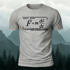 Physics Formula Print Casual Soft Cotton T-Shirt