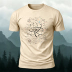 Physical Print Casual Soft Cotton T-Shirt