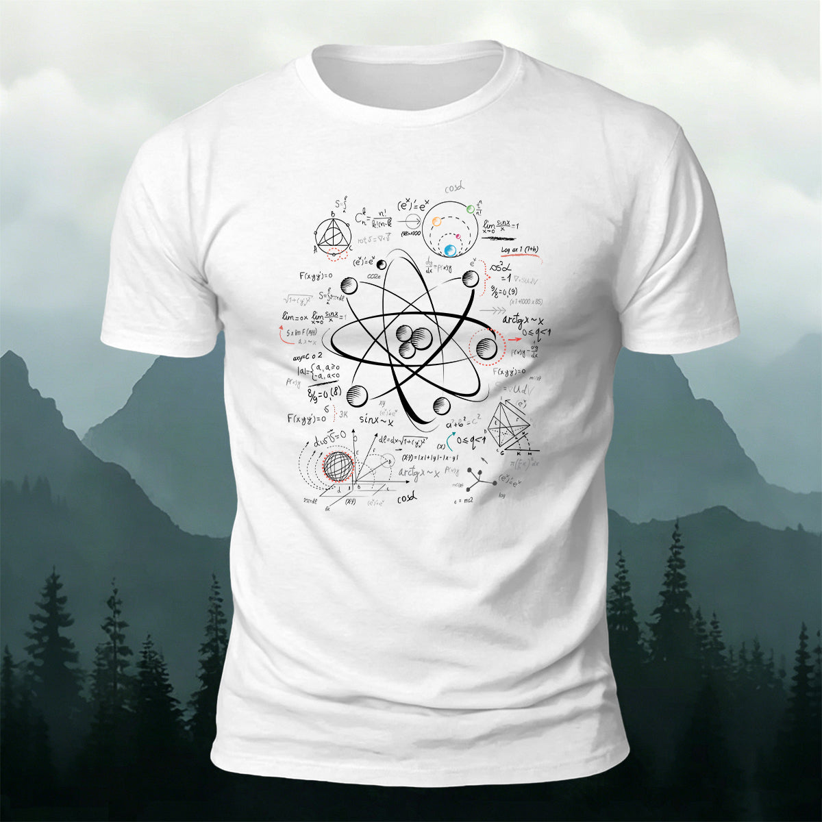 Physical Print Casual Soft Cotton T-Shirt