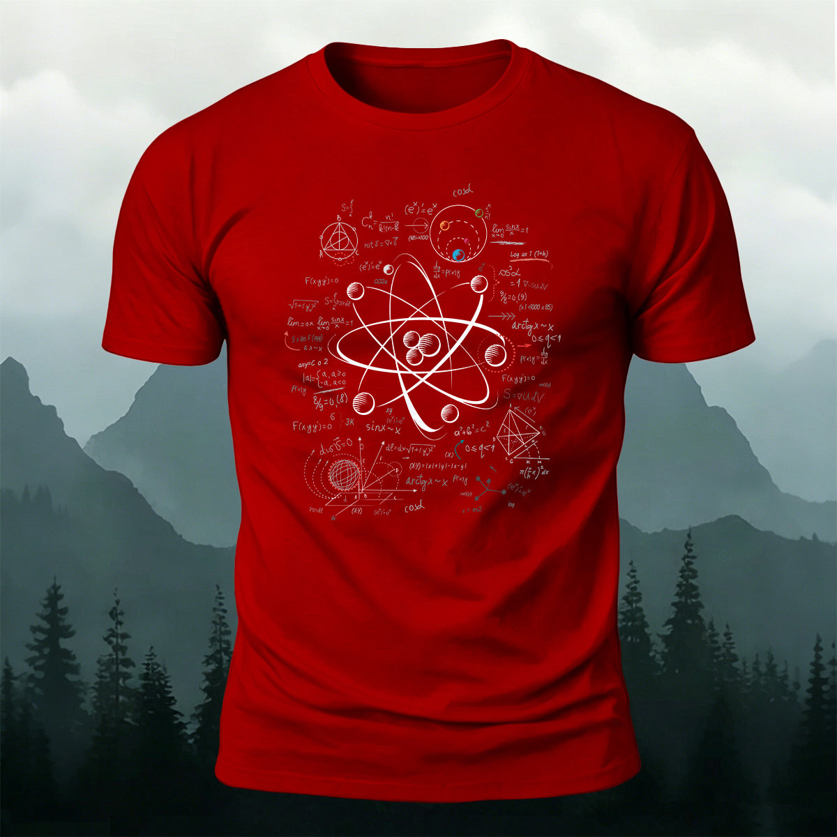Physical Print Casual Soft Cotton T-Shirt