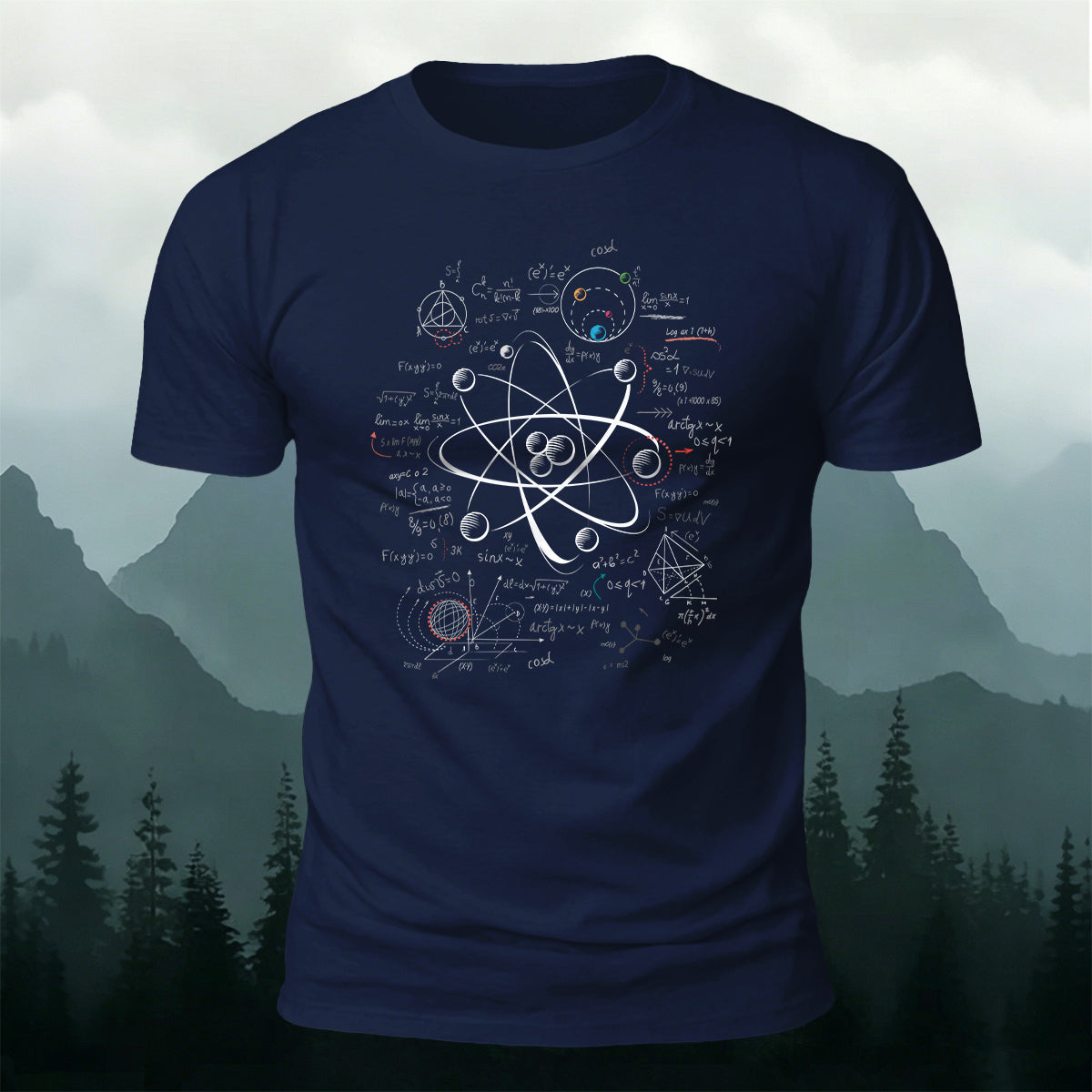 Physical Print Casual Soft Cotton T-Shirt