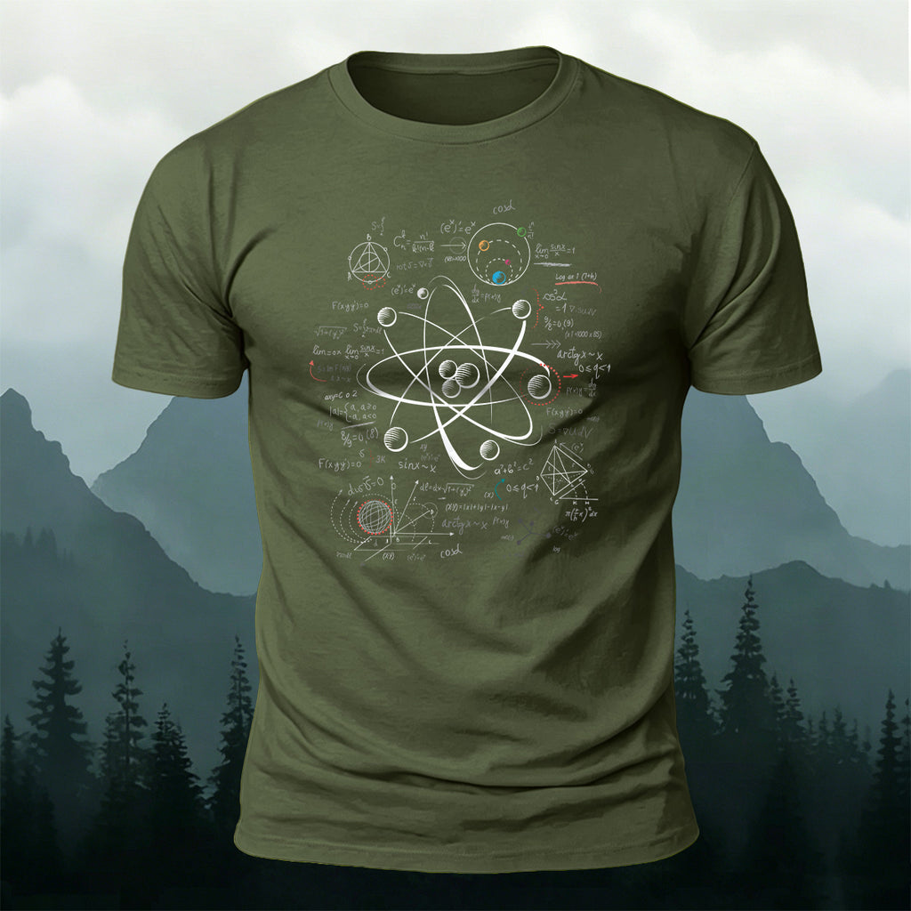 Physical Print Casual Soft Cotton T-Shirt
