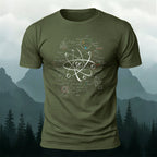 Physical Print Casual Soft Cotton T-Shirt