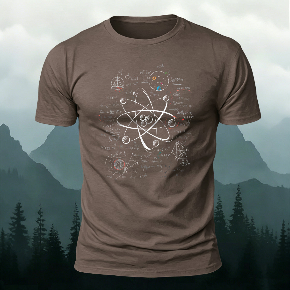 Physical Print Casual Soft Cotton T-Shirt