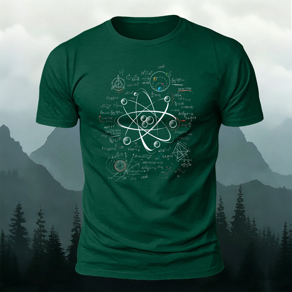 Physical Print Casual Soft Cotton T-Shirt