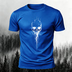 Dark Gothic Print Casual Soft Cotton T-Shirt