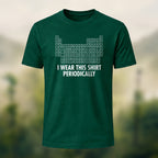 Periodic Table Print Casual Soft Cotton T-Shirt
