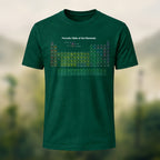 Magic Periodic Table Print Casual Cotton T-Shirt