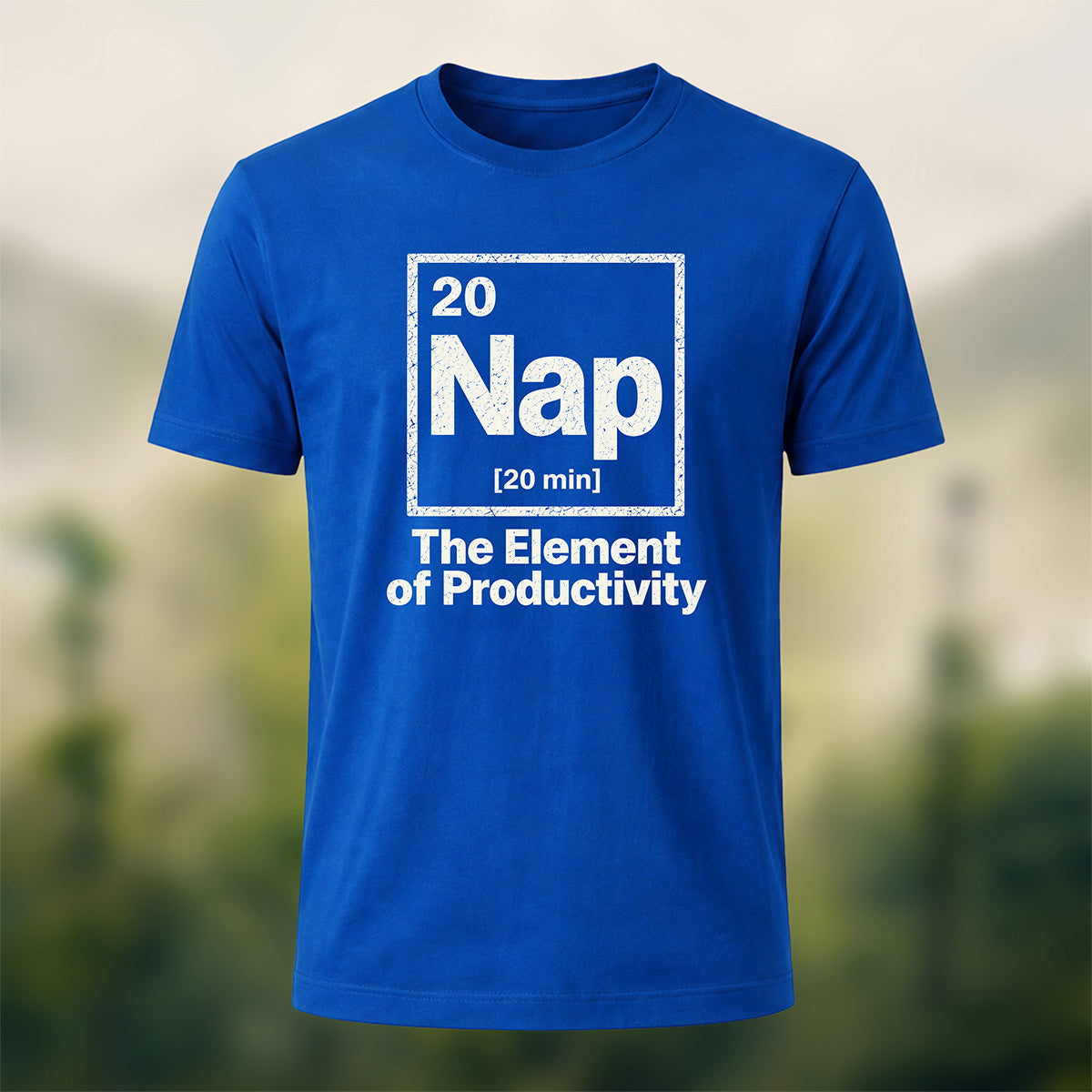 Minimal Nap Element Premium Cotton T-Shirt