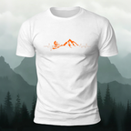 Mountain Bike Printed 100% Cotton Casual T-Shirt