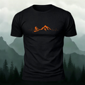 Mountain Bike Printed 100% Cotton Casual T-Shirt