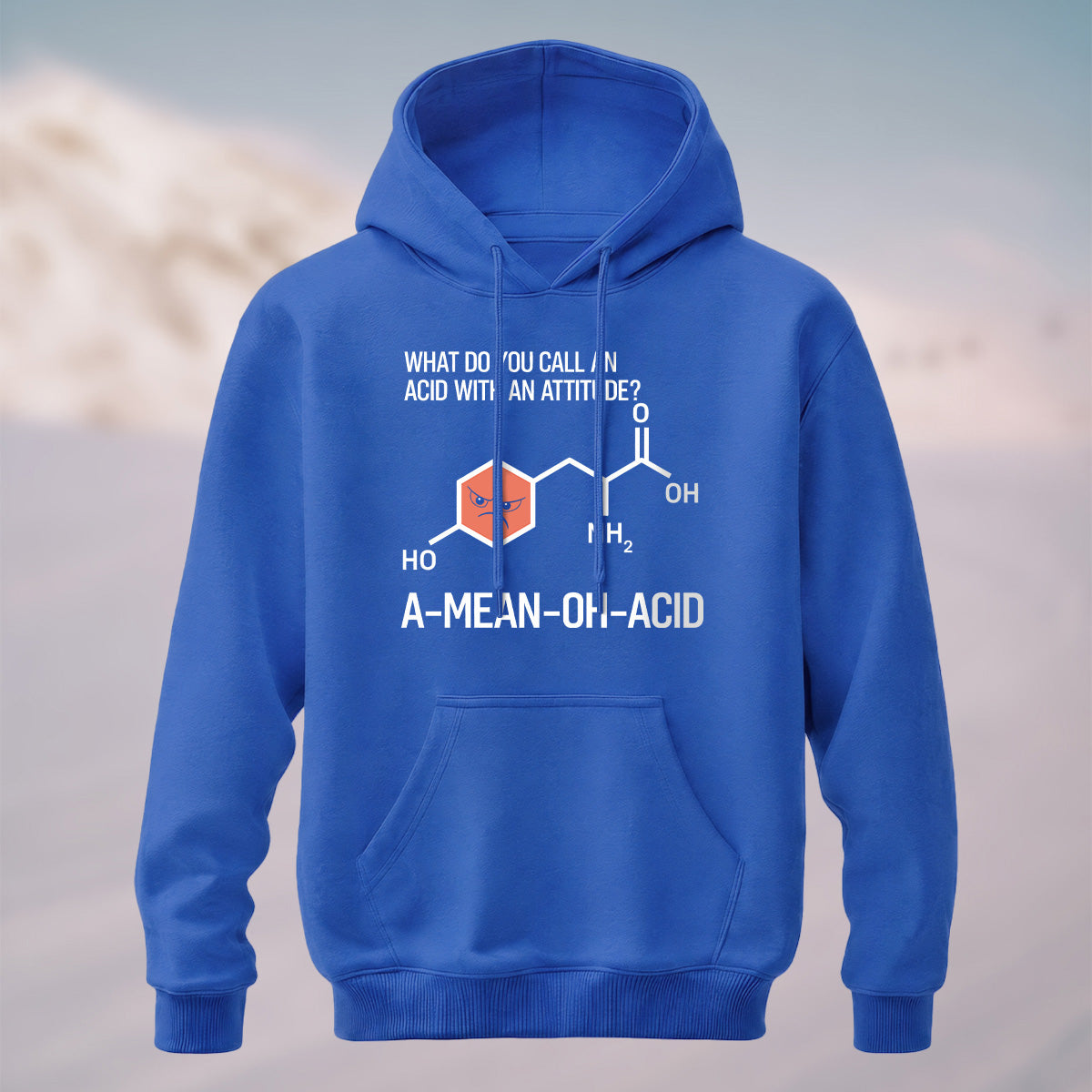 Cotton Made Humorous Science Memes Printed Hoodie