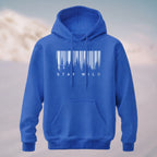 Cotton Made Creative Barcode Print Hoodie