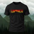 Vintage Sunset Cycling Soft Cotton T-Shirt