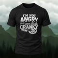 Casual Humorous Cranky Cycling Cotton T-Shirt