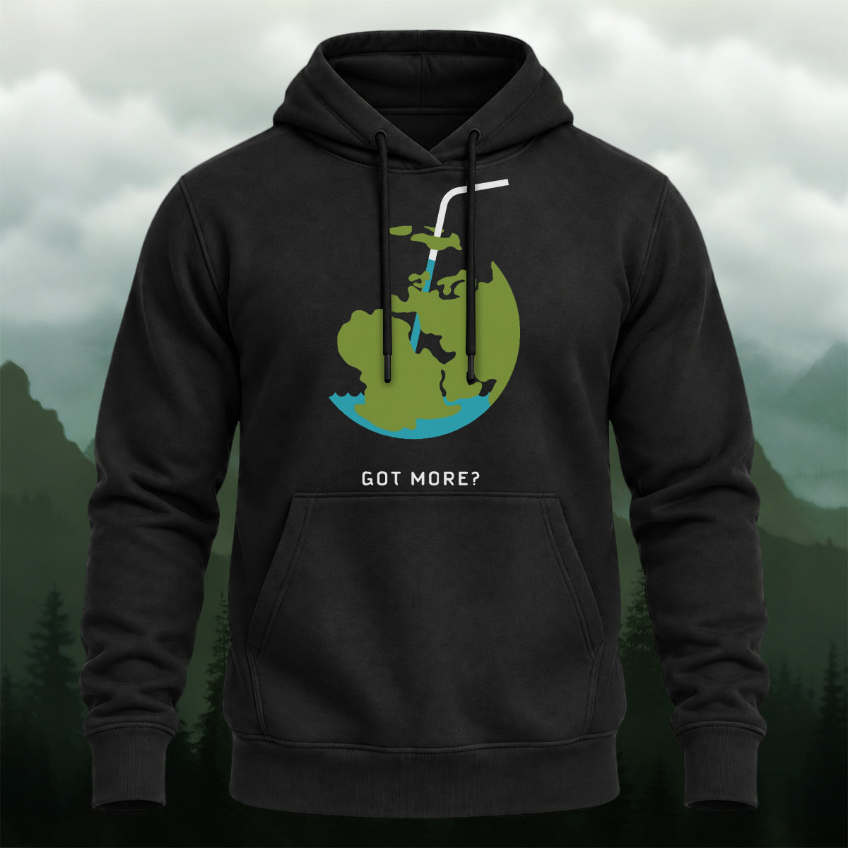 Cotton Made Bold Eco Awareness Planet Hoodie