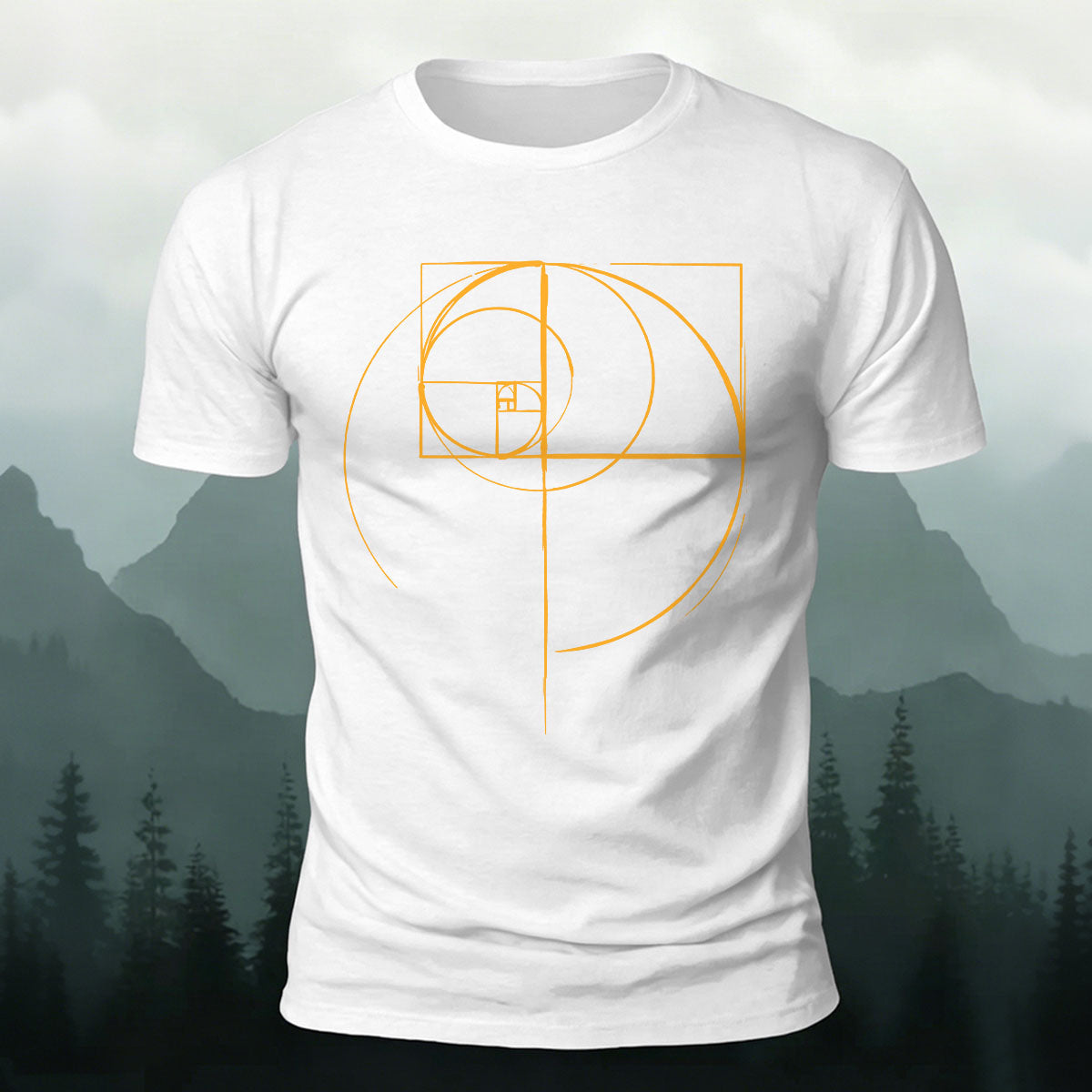 Fun Lines Pattern Minimalist Style Skin-friendly T-shirt