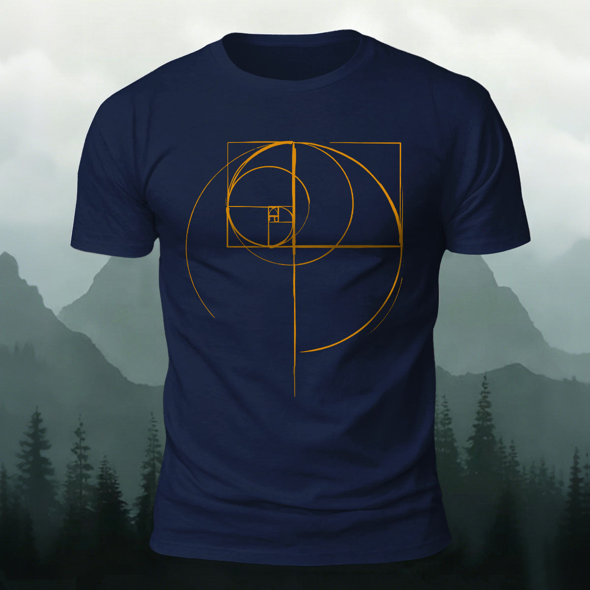 Fun Lines Pattern Minimalist Style Skin-friendly T-shirt