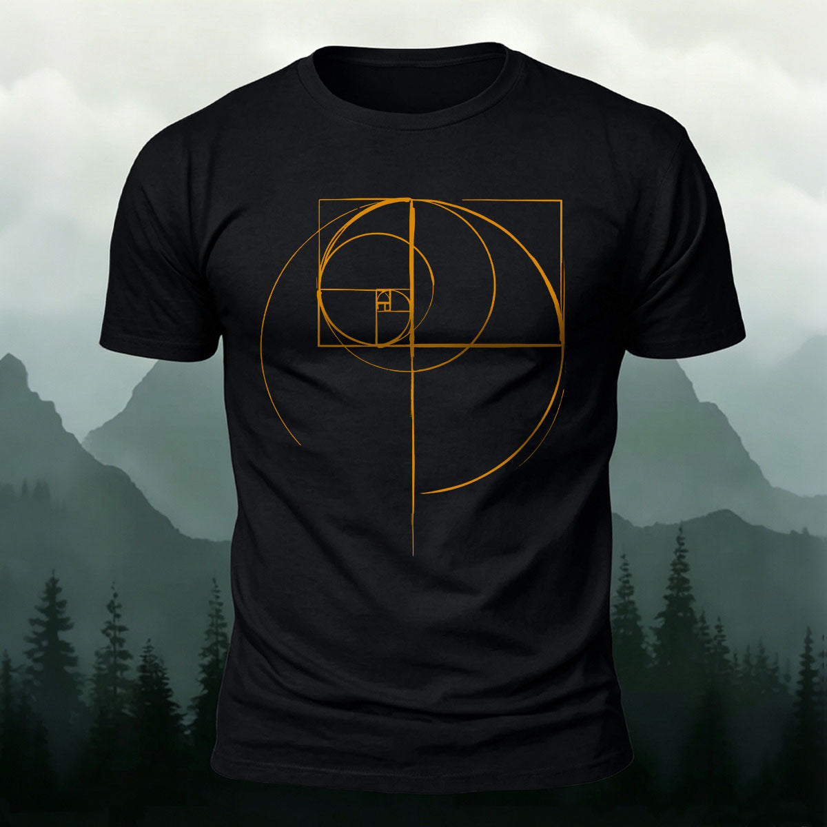 Fun Lines Pattern Minimalist Style Skin-friendly T-shirt
