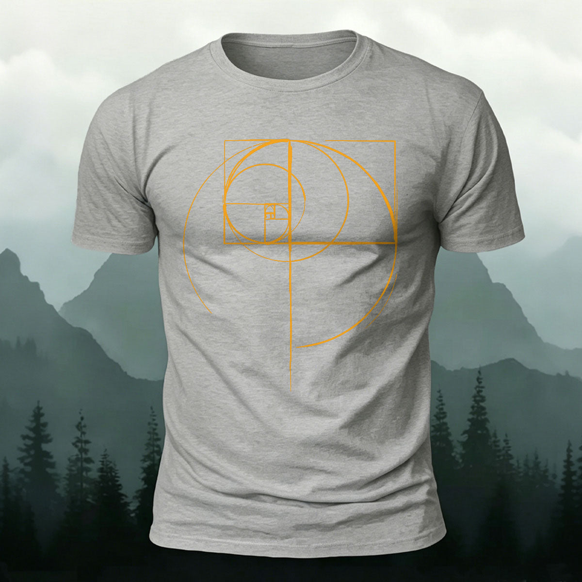 Fun Lines Pattern Minimalist Style Skin-friendly T-shirt